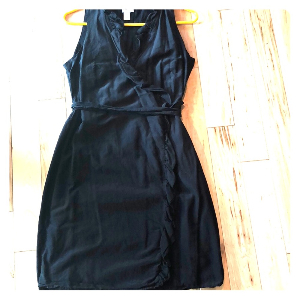 Loft cotton wrap dress